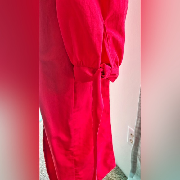 SHEIN button up fitted dress size Large fits more like small/medium - Picture 2 of 5